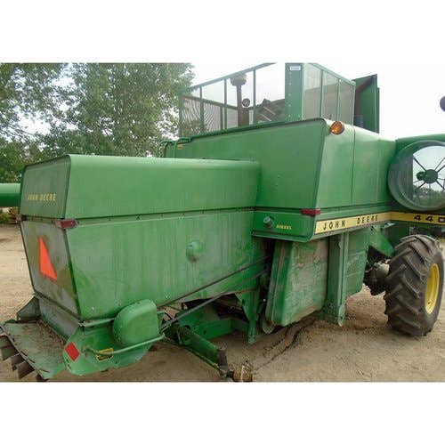 Used John Deere 4400 Combine parts.