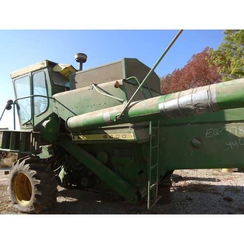 Used John Deere 4400 Combine parts.