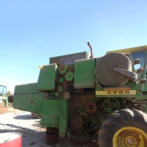 Used John Deere 4400 Combine parts.