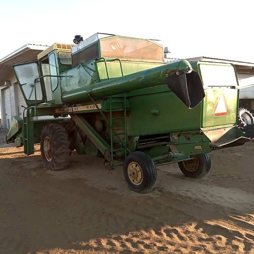 Used John Deere 4400 Combine parts.
