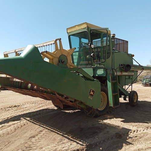 Used John Deere 4400 Combine parts.