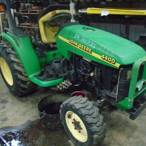 Used John Deere 4400 Tractor parts.