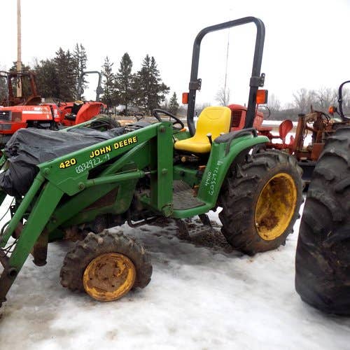 2000 Used John Deere 4400 Tractor parts.