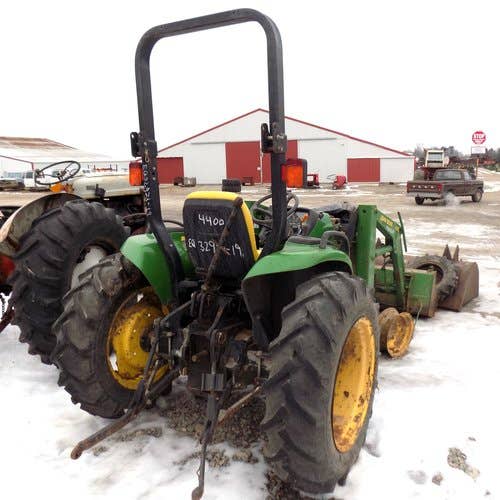 2000 Used John Deere 4400 Tractor parts.