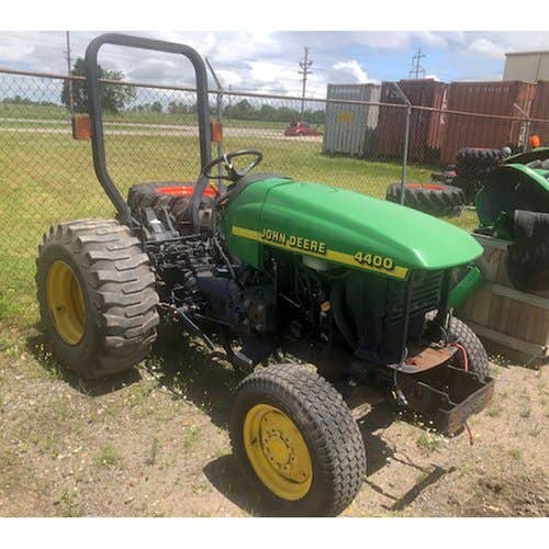 Used John Deere 4400 Tractor parts.