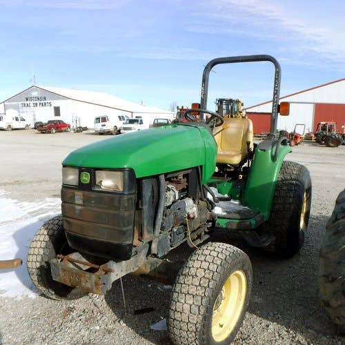 Used John Deere 4400 Tractor parts.