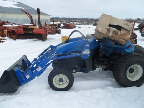 Used John Deere 4410 Tractor parts.