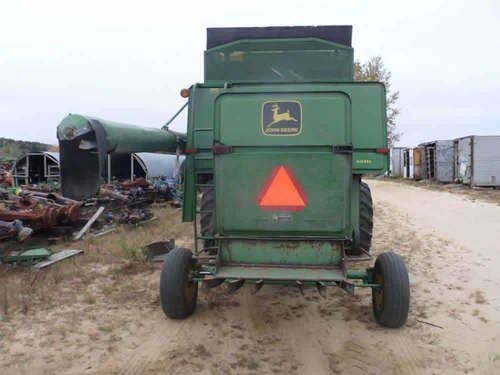 Used John Deere 4420 Combine parts.