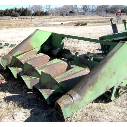 Used John Deere 443 Header parts.
