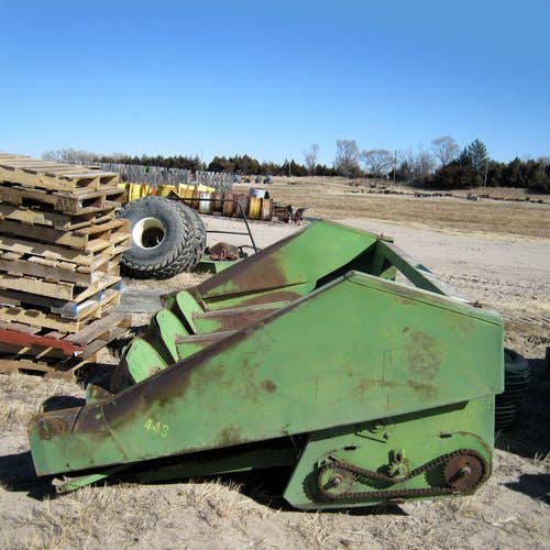 Used John Deere 443 Header parts.