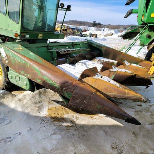 Used John Deere 443 Header parts.