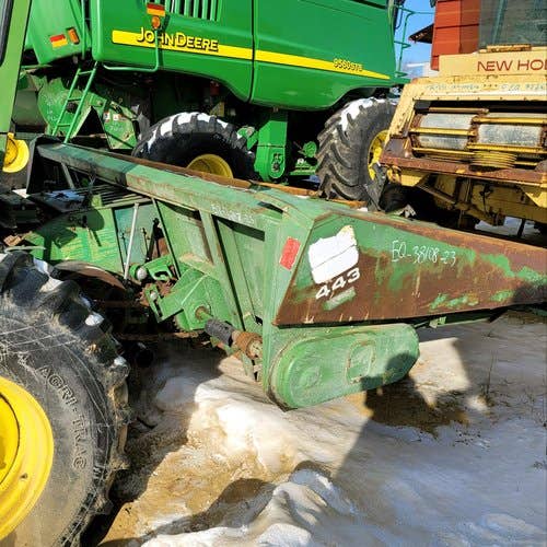 Used John Deere 443 Header parts.