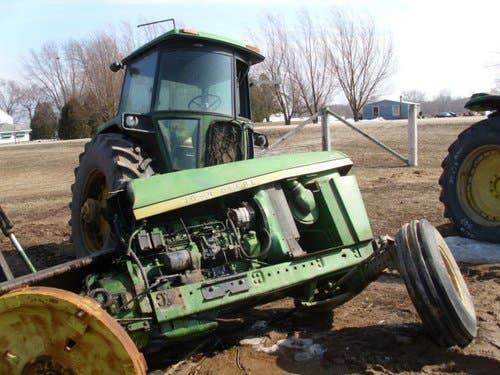 Used John Deere 4430 Tractor parts.