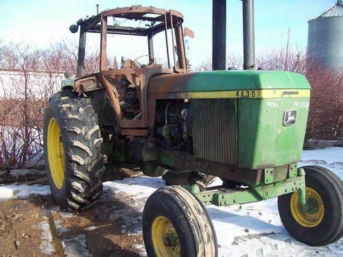 Used John Deere 4430 Tractor parts.