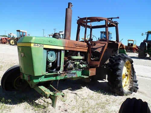 Used John Deere 4430 Tractor parts.