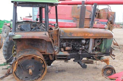 Used John Deere 4430 Tractor parts.