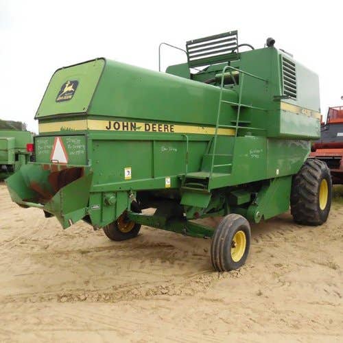 Used John Deere 4435 Combine parts.