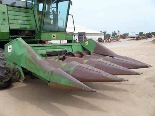 Used John Deere 444 Header parts.