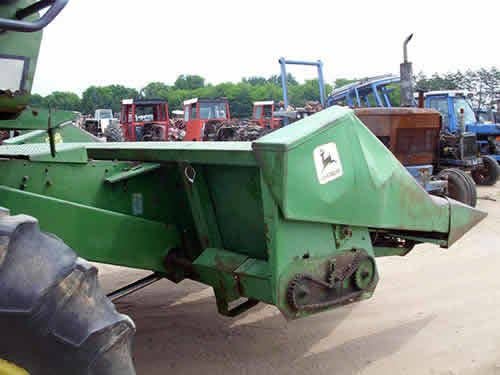 Used John Deere 444 Header parts.