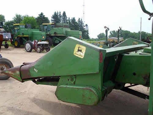 Used John Deere 444 Header parts.
