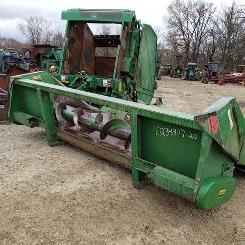 Used John Deere 444 Header parts.