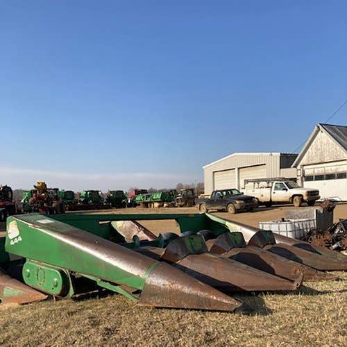 Used John Deere 444 Header parts.