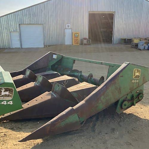 Used John Deere 444 Header parts.