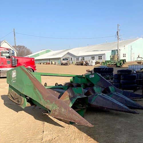Used John Deere 444 Header parts.