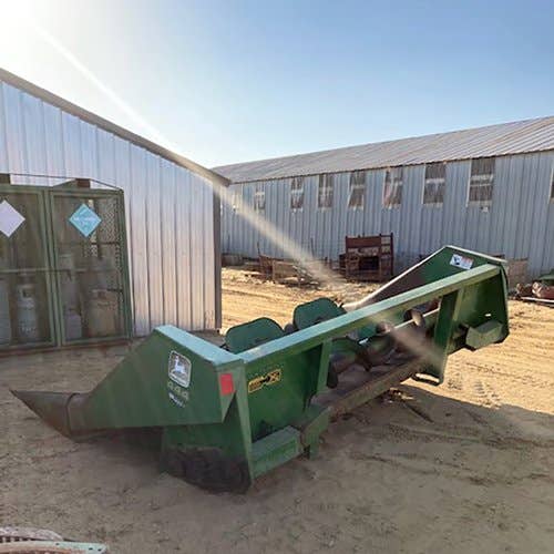 Used John Deere 444 Header parts.
