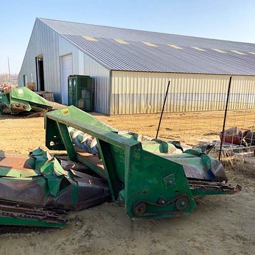 Used John Deere 444 Header parts.