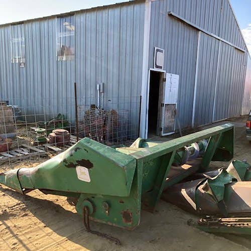 Used John Deere 444 Header parts.