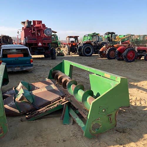 Used John Deere 444 Header Parts Used John Deere 444 Header Parts