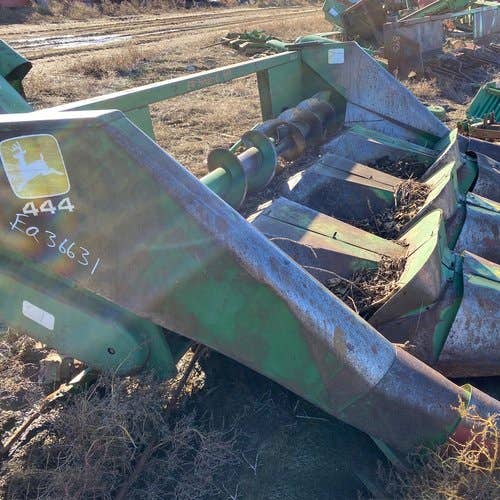 Used John Deere 444 Header parts.