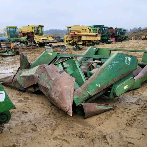Used John Deere 444 Header parts.