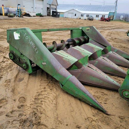 Used John Deere 444 Header parts.
