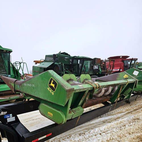 Used John Deere 444 Header parts.