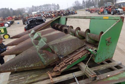 Used John Deere 444 Header parts.