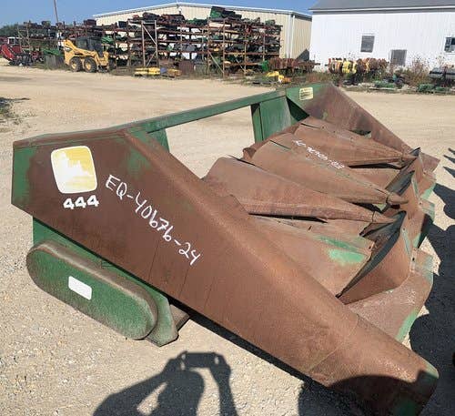 Used John Deere 444 Header parts.