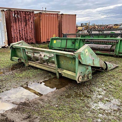 Used John Deere 444 Header parts.