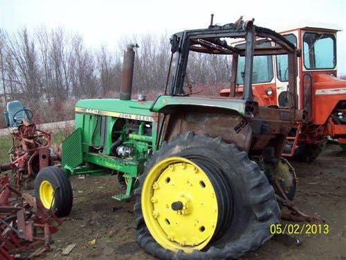 Used John Deere 4440 Tractor parts.