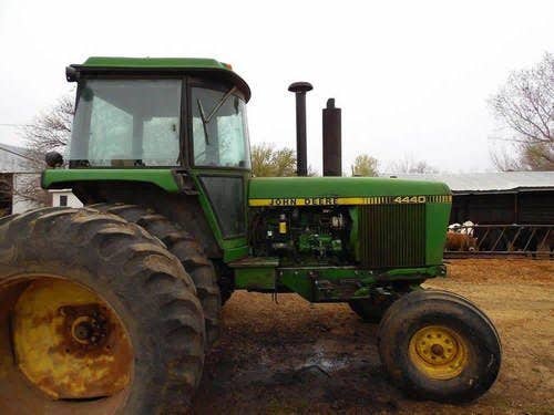 Used John Deere 4440 Tractor parts.