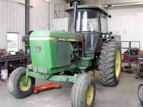 Used John Deere 4440 Tractor parts.