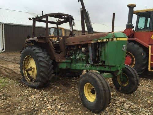 Used John Deere 4440 Tractor parts.