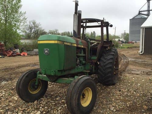 Used John Deere 4440 Tractor parts.