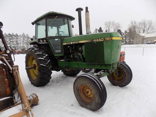 Used John Deere 4440 Tractor parts.