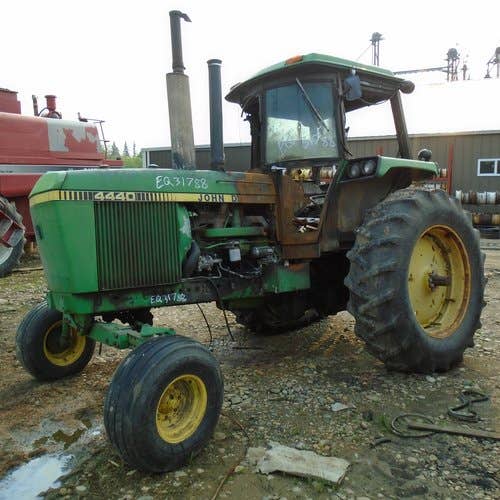 Used John Deere 4440 Tractor parts.