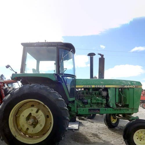 Used John Deere 4440 Tractor parts.
