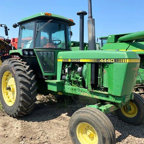 Used John Deere 4440 Tractor parts.