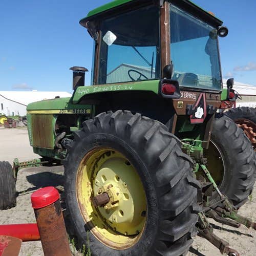 Used John Deere 4440 Tractor parts.