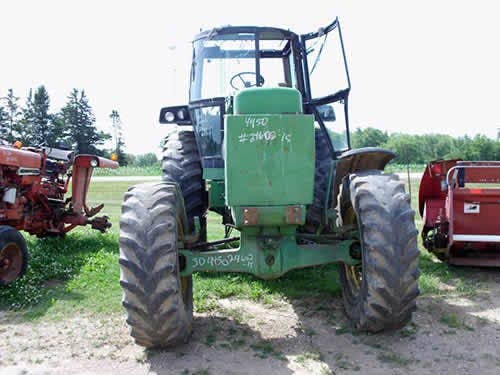 Used John Deere 4450 Tractor parts.